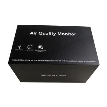 Analizor de gaze de Poluare a Aerului Metru Tester Senzor de Calitate a Aerului Monitor Piese PM2.5 HCHO(Formaldehidă) TVOC Detector de Interior de Birou