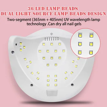 IKE Unghii Uscător de SOARE X LED-uri UV de Unghii Lampa 72/84W Pentru Gel de unghii Cu Senzor Automat Display LCD 4 Timer Gheață Lampa De Unghii de Arta